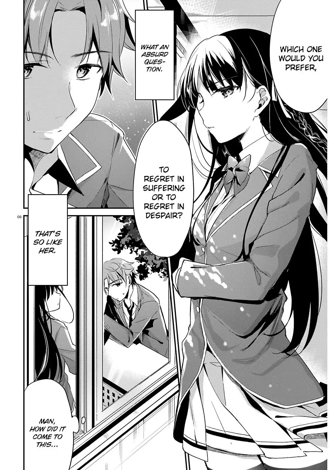 Youkoso Jitsuryoku Shijou Shugi no Kyoushitsu e Chapter 1 9